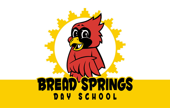 Bread Springs Day School news banner with logo